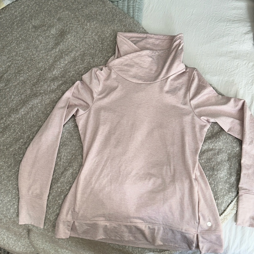 Apana Light Pink Long Sleeve with Front Pocket